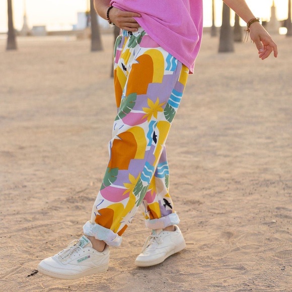 Lucy & Yak Other - Lucy & Yak Colorful Patterned Pants